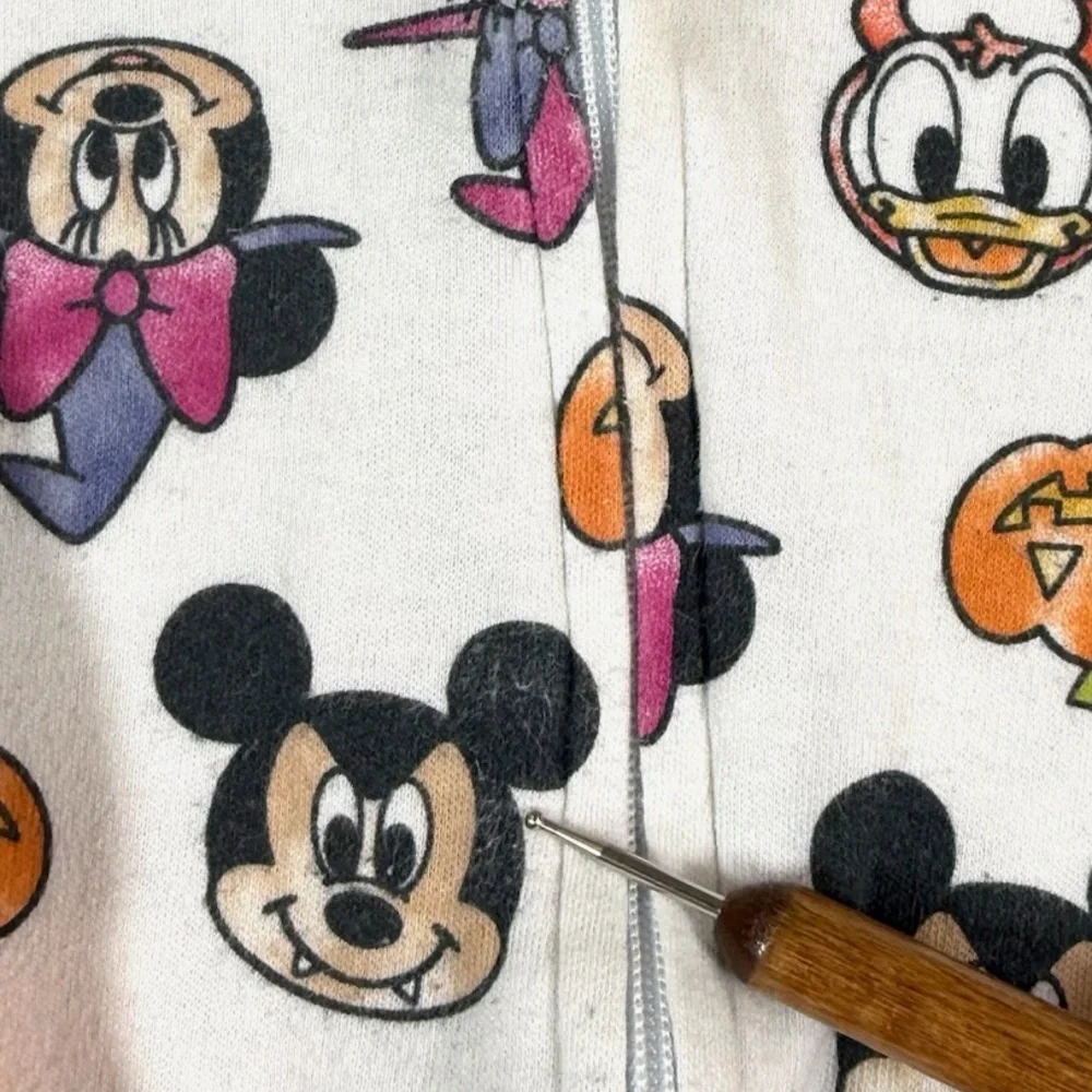 DISNEY Unisex Baby‎ Halloween Mickey Mouse & Friends Footie Pajamas Size 6-9M